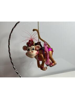 Robert Stanley Monkey Tutu Ornament NEW